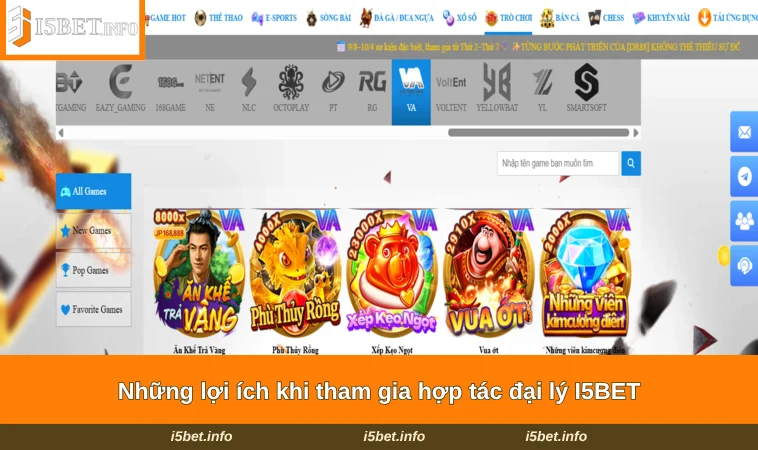 Đại Lý I5BET 3 Những lợi ích khi tham gia hợp tác đại lý I5BET