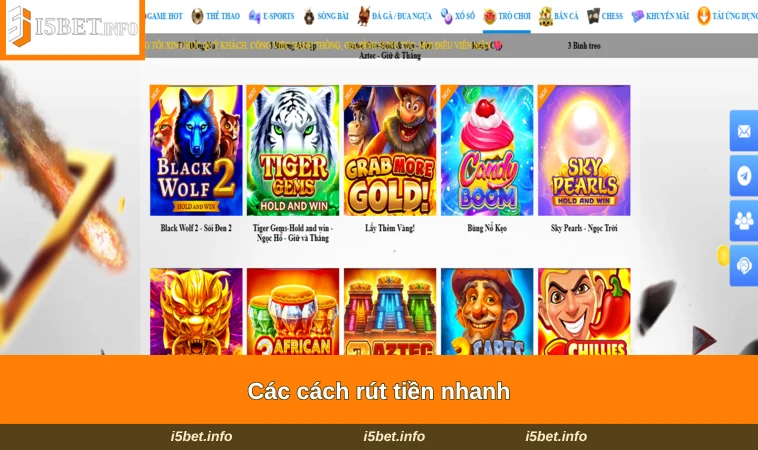 Các cách rút tiền nhanh